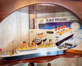 24” COBI "R.M.S Titanic" Figure & Iceberg
