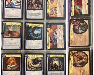 (12) Harry Potter Cards — ft. 2001 WOTC Bluebell Flames & Rope Bind

