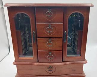 King Wood Company Limited Wooden Jewelry Box
