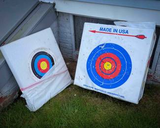(2) Archery Targets
