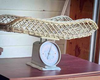 Vintage Baby Scale
