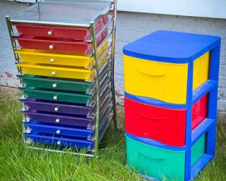 (2) Rainbow Storage Units
