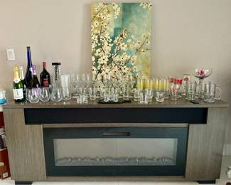 Fireplace from El Dorado furniture