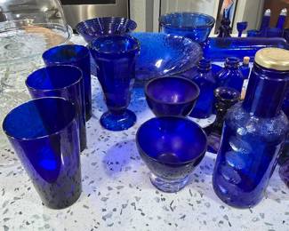 More Colbalt Blue Glass