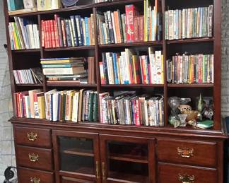 Books - DVD's - CD's - Large Bookshelf/Display Cabinet