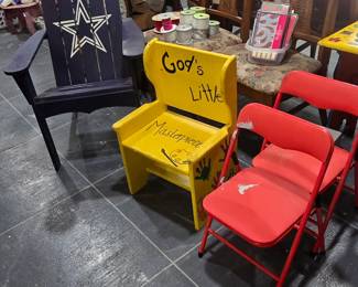 Dallas Cowboy Chair - Children's Chairs