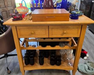 Wine Rack - Kitchen Table