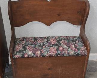 Child's Bench with Storage