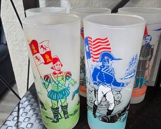 Vintage Texas Glasses