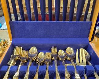 Gold Flatware