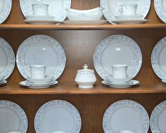 Blue Whisper China Set