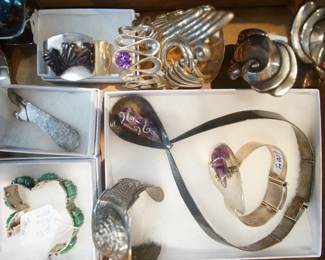 Vintage Mexico Sterling Jewelry