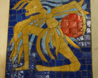 SALVADOR VACA TERAN (Mexican 1920-1974) Mid-Century Mosaic Box