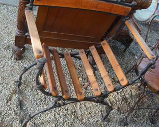 Antique Wrought Iron Chair
