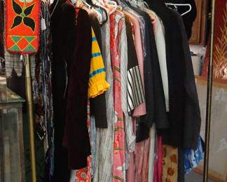 Vintage clothes and embroideries