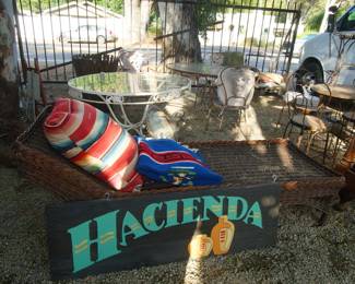 Vintage outdoor furniture
