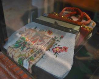 Vintage beaded purses