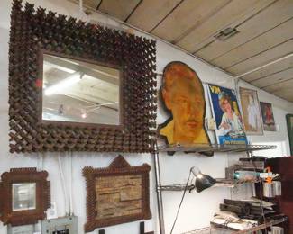 Tramp Art Mirrors, Errol Flynn