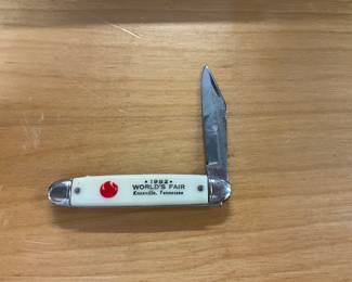 1982 World's Fair Knoxville TN Pocket Knife