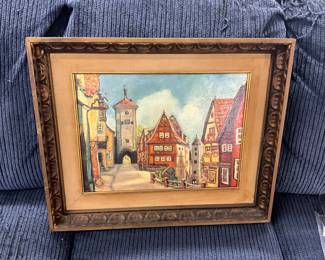 Framed Print "Rithenburg Tauter" by Ernst Geissendorfer