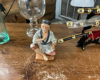 Homco Porcelain Asian Man Figurine