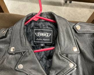 Harley Davidson Leather Jacket Size 12