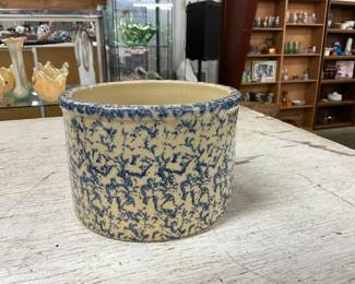 Robinson Ramsbottom Spongeware 1 Quart Crock