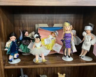Assorted Madame Alexander Dolls Including Birthstone Flapper Dolls
