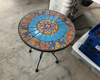 Mosaic Outdoor Patio Table