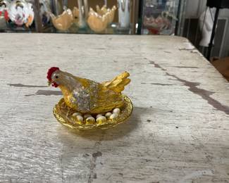 Chicken Trinket Box