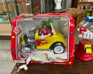 M&M's "Rebel Without A Clue" Hot Rod Dispenser