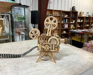 3D Wooden Puzzle Kit Video Projector