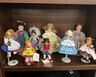 Assorted Madame Alexander Dolls Including Dolls from the Wizard of Oz Collection