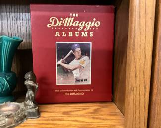 2 Volume Hardcover Books About Joe DiMaggio