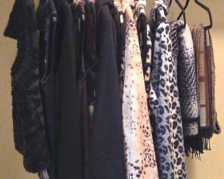 Fleece And Faux Fur Jackets, Vests Wraps
