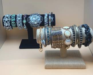 Vintage Rhinestone Sparkly Bracelets