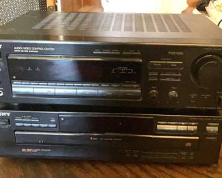 Sony Video Center Receiver And Disc Player