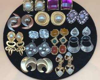 Clip Statement Earrings