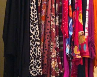 Womens Tops Black,Pink Orange Red
