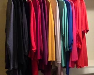 Solid Colored Tunic Length Cardigans