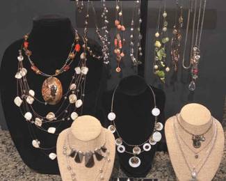 Floating Bead Necklaces Sets