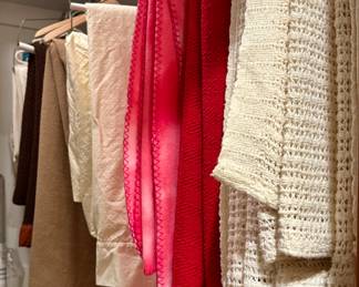 Tablecloths and blankets