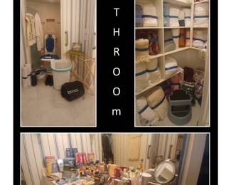 Towels / Sheets / Stool / Chair Lift / Laundry Basket / Cosmetics / Perfume / Laundry