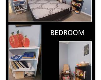 King Bed / Bob Mills / Temple High School / Bentwood Rocker / Bookshelves / Toys / Children's Books / Temple First Baptist Church