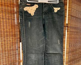 New or Like New - Stitched Ladies Jeans