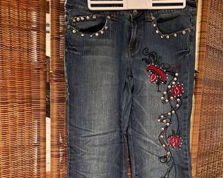New or Like New - Stitched Ladies Jeans