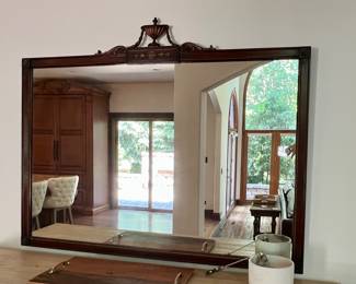 Large Vtg. mirror 