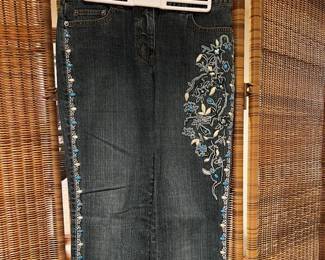 New or Like New - Stitched Ladies Jeans