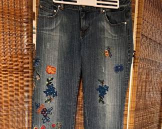New or Like New - Stitched Ladies Jeans
