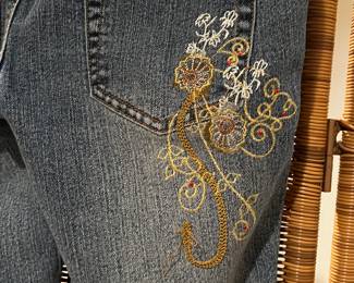 New or Like New - Stitched Ladies Jeans